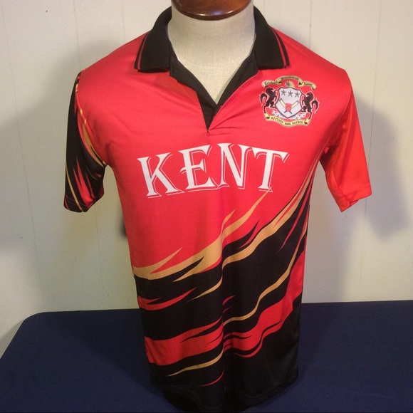Kent Pittsburgh Cricket Association Jersey number 1 Khan Men’s size small - Picture 1 of 8